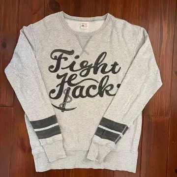 Fight Jack 그레이 맨투맨 M