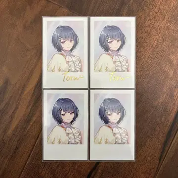 코시미즈 토오루 폴라로이드 카드