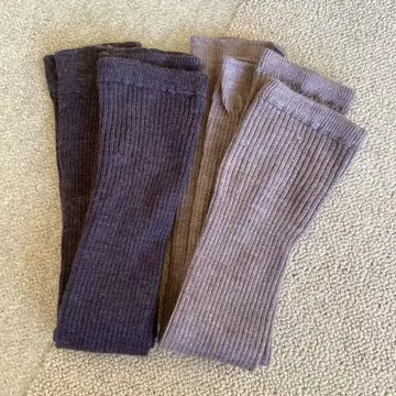 캐시미어 암 레그 워머 2세트