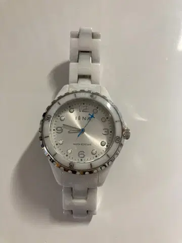 전일공 ANA x IENA 손목시계 화이트 세라믹 워치