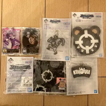 원피스 제일복권 미래섬 에그헤드 하위상 세트 (곰, 보니)