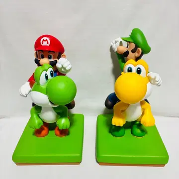 마리오&요시 루이지&요시 피규어 세트