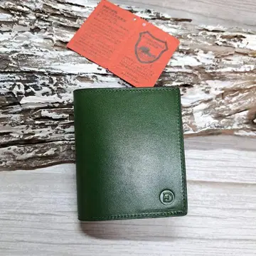 현품 한정 새상품 도치기 가죽 박스형 동전 지갑 접이식 지갑 컴팩트