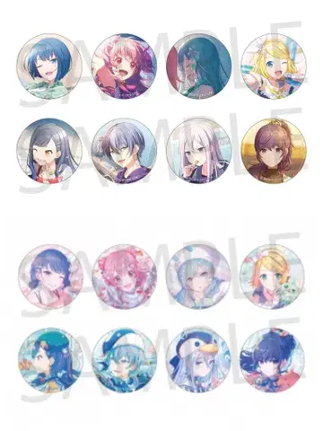 프로세카 캔뱃지 45B 46B 8개