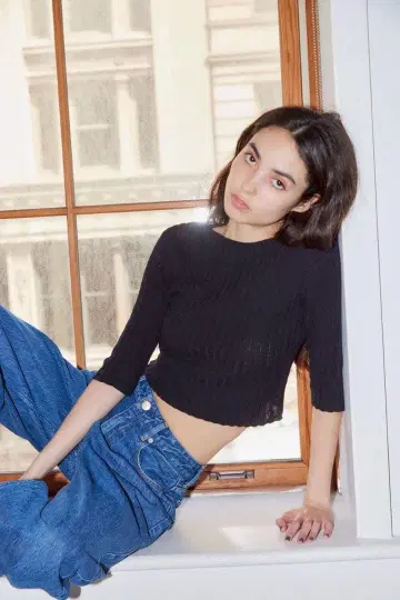 SHISHIKUI nepO 블랙 상의