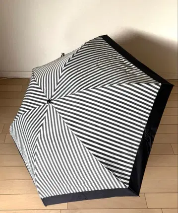 선배리어100 스트라이프 3단 접이식 우천 겸용 양산