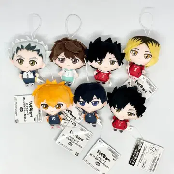 [ 7개 세트 ] 하이큐 봉제 인형 참