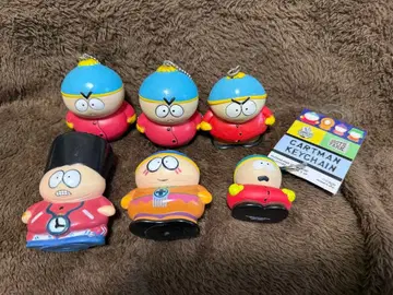 사우스 파크 소프트 비닐 저금통 키링 피규어 세트