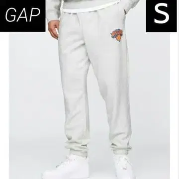 완판 GAP NBA 한정판 콜라보 뉴욕 닉스 조거 팬츠 S