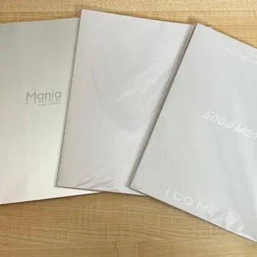 SnowMan LIVE TOUR 팜플렛