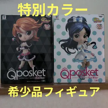 Qposket 큐어 블랙&화이트 피규어 세트