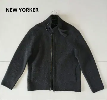 뉴요커 울 100% W 집업 아우터 코트 겉옷