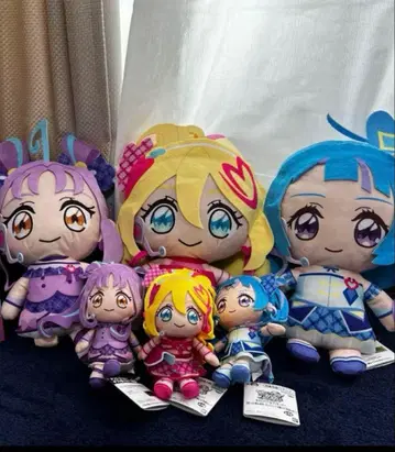 너와 아이돌 프리큐어 메챠모후굿토 봉제 인형 등 총 6점