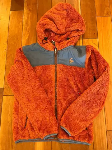 CHUMS 플리스 자켓 S 사이즈 오렌지