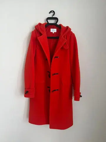 BEAUTY & YOUTH 오렌지 컬러 더플 코트 사이즈 1