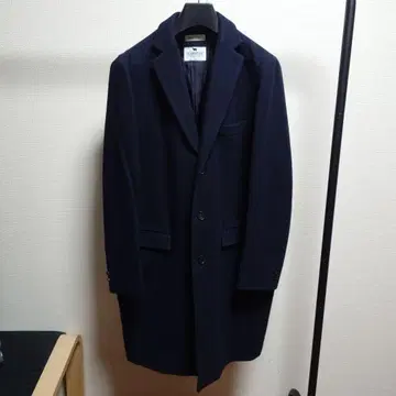 BEAUTY&YOUTH 체스터 코트 네이비 XL