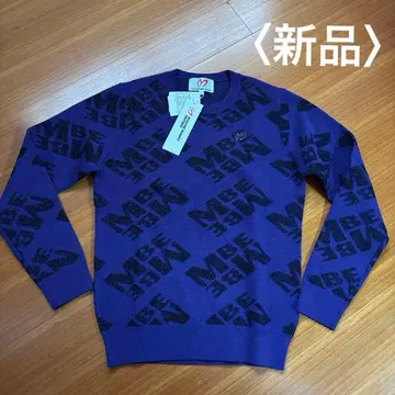 주말 한정판 <택 포함 새상품> 울 혼방 로고 스웨터 사이즈 1