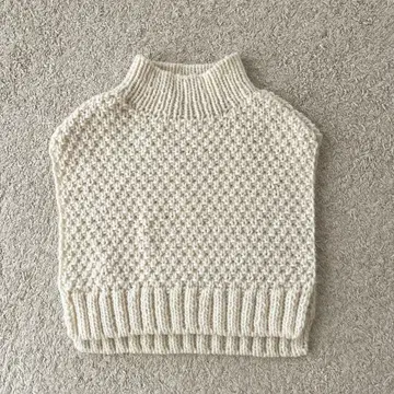 레어 utilite 유틸리테 페루 하이랜드 울 니트 베스트