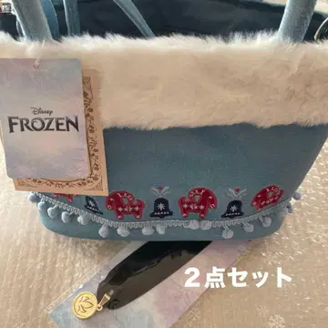 2세트 안나 디즈니 치하루 시마무라 숄더백&초커