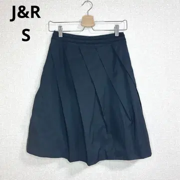 [ 제이앤알 ] 무릎 기장 플레어 스커트 깔끔한 오피스 성숙 캐주얼 S