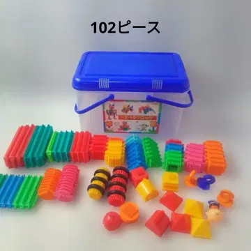 컬러풀한 플라스틱 블록 세트 페타페타 블록