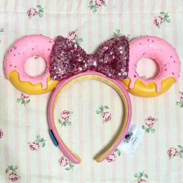 캘리포니아 디즈니 머리띠 도넛