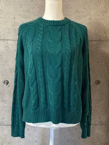 GAP 케이블 니트 스웨터 긴팔