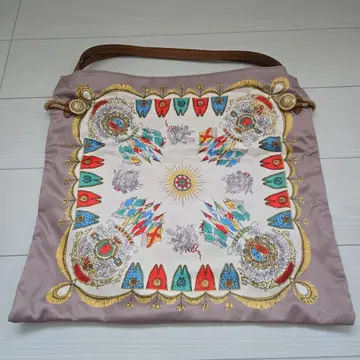 TOPKAPI TREASURE 탑카피 트레져 스카프 패턴 토트백