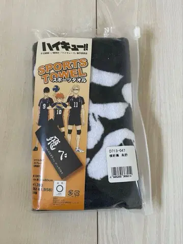 하이큐 카라스노 고교 가로형 스포츠 타월 [날아올라라] 애니메이트 구매