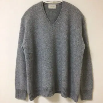유나이티드 애로우즈 니트 스웨터 그레이 멜란지