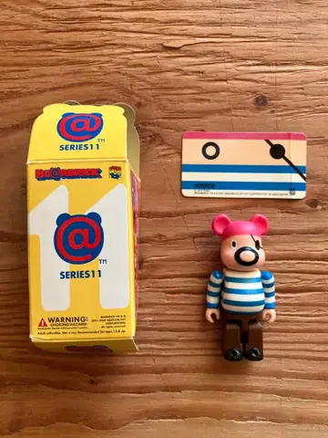 베어브릭 시리즈 11 베어브릭 검은 수염 위기일발