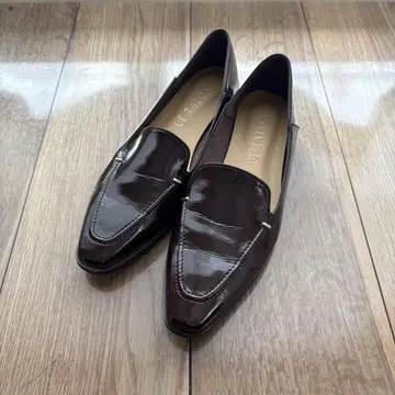 LE TALON 로퍼 23.5cm 다크 브라운