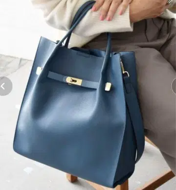 SHIPS any 쉽스에니 A4 메탈 피팅 토트 백