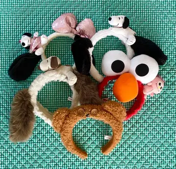 USJ 유니버설 스튜디오 재팬 공식 머리띠 묶음 판매 5개