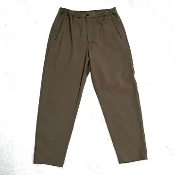 새상품급 ESTNATION 브라운 이지 팬츠 허리밴딩 테이퍼드