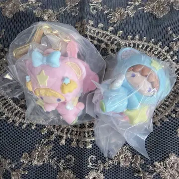 리틀트윈스타 키키라라 시크릿 키링 별하늘의 엔젤 세트