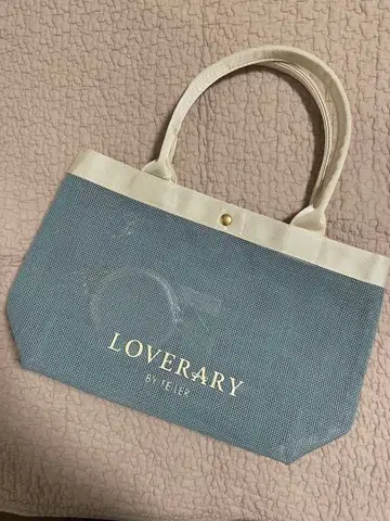 [ 미사용 새상품 ] LOVERARY by FEILER 메쉬 백 블루