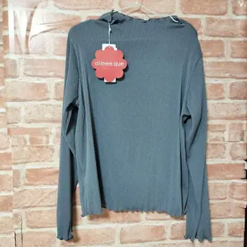 새상품 시마무라 komachi aimee que 긴팔 상의 3L 블루