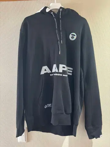 Aape 후드티 XXL 블랙