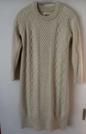 BEAMS BOY 아이보리 니트 원피스