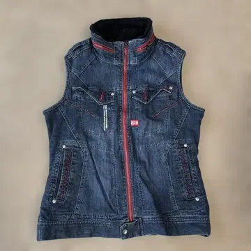 데님 베스트 남성용 L 사이즈