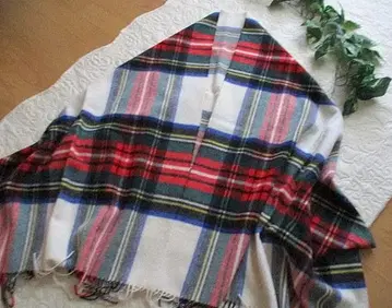 Glen Prince 램스울 100% 190 x 70 대형 스톨 새상품급