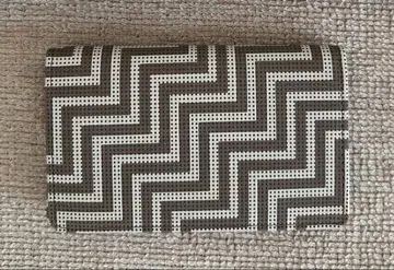 미사용 새상품 인덴 명함지갑 카드 케이스 셰브론