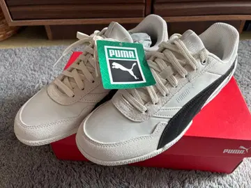 새상품 PUMA 스니커즈 화이트/블랙 MIX/403554