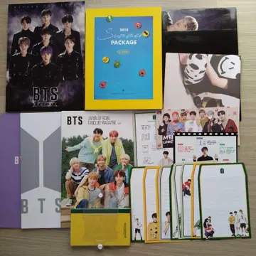 BTS FC 뉴스레터 5기 6기 포스터 레터 세트 포토북 서머 패키지북