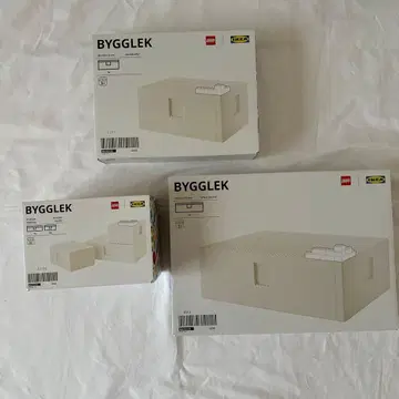 [ 미개봉 ] IKEA 이케아 빅 레고 3세트