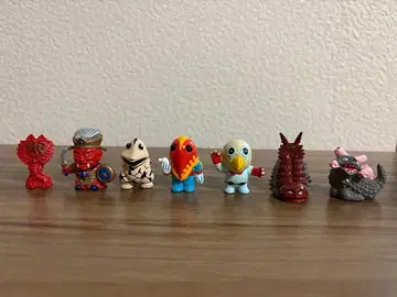 울트라맨 괴수 미니 피규어 손가락 인형 세트 34체