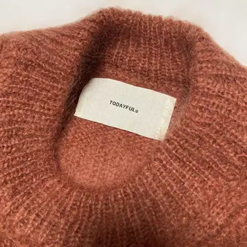 TODAYFUL 모헤어 니트 모헤어 66% 울 34%