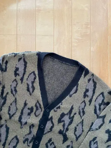unknown leopard cardigan