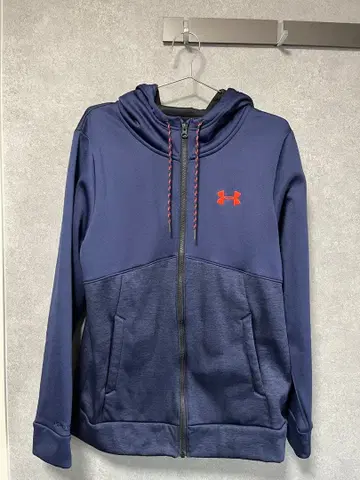 언더아머 네이비 후드티 L